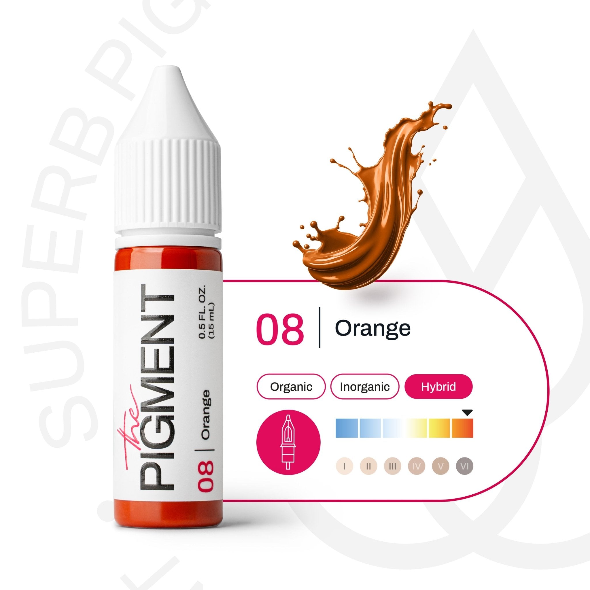 08 Orange - 15ml - Brands of I.Z.M
