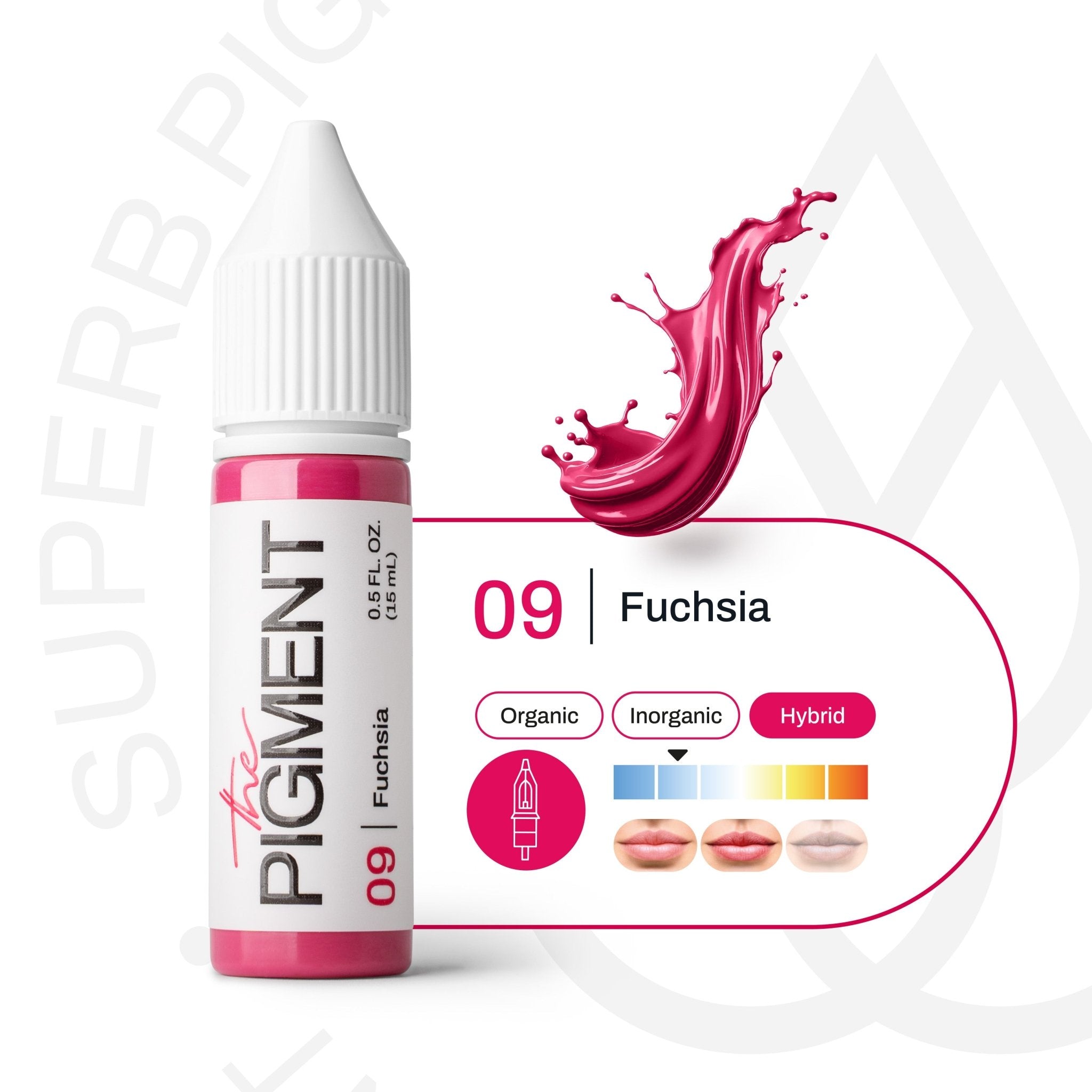 09 Fuchsia - 15ml - Brands of I.Z.M