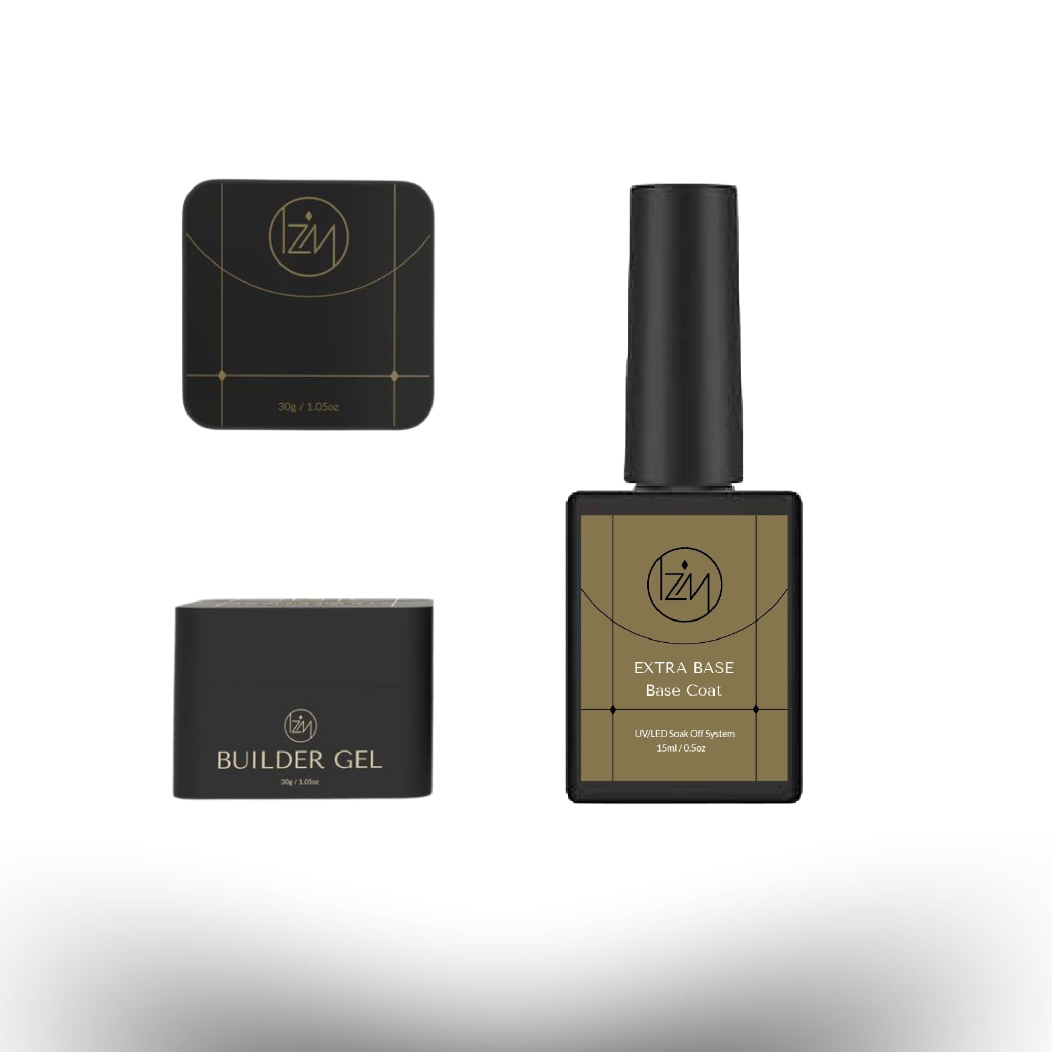 Builder Gel 30g + Extra Base 15ml - Brands of I.Z.M