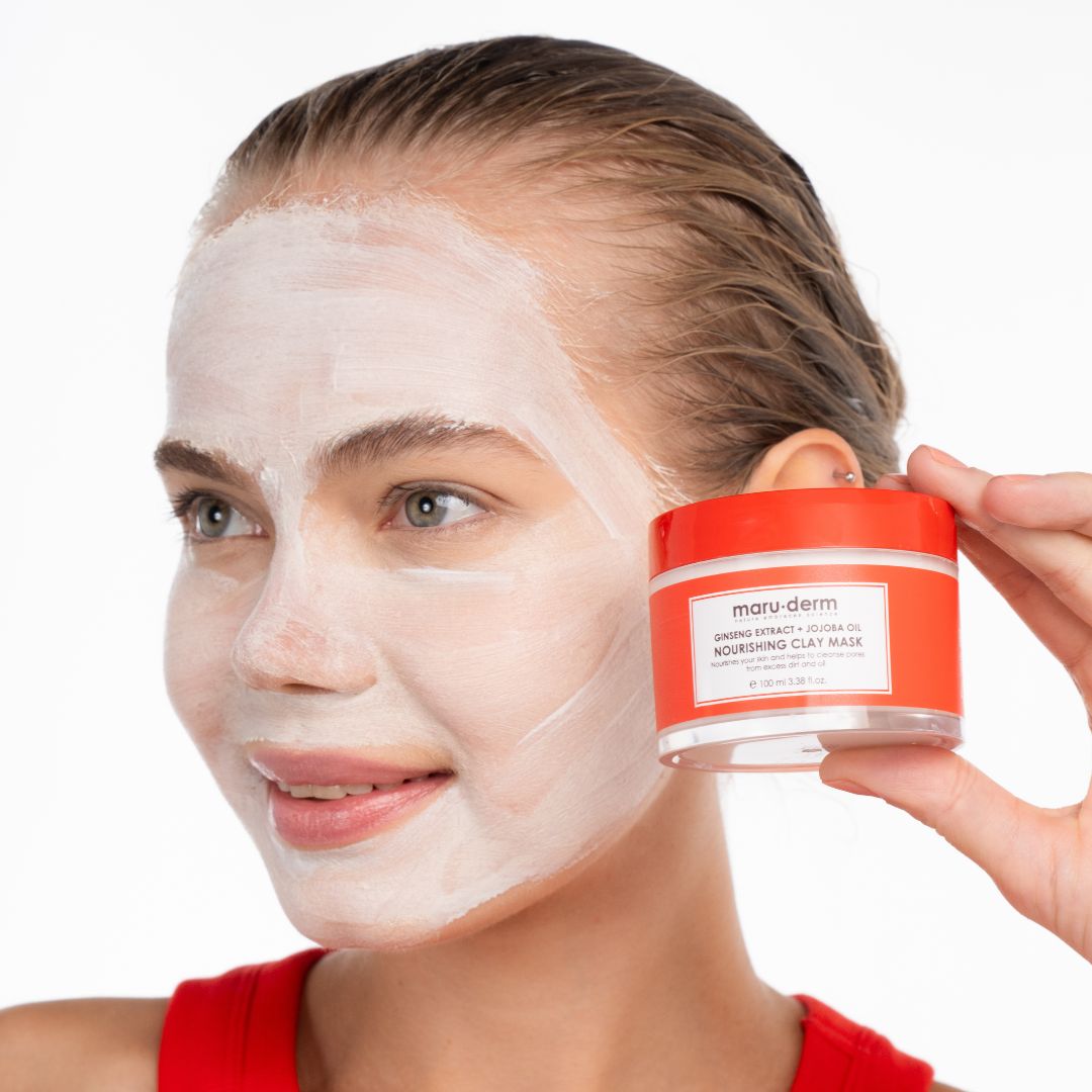 Ginseng Extract + Jojoba Oil Nourishing Clay Mask 100 ML - Brands of I.Z.M