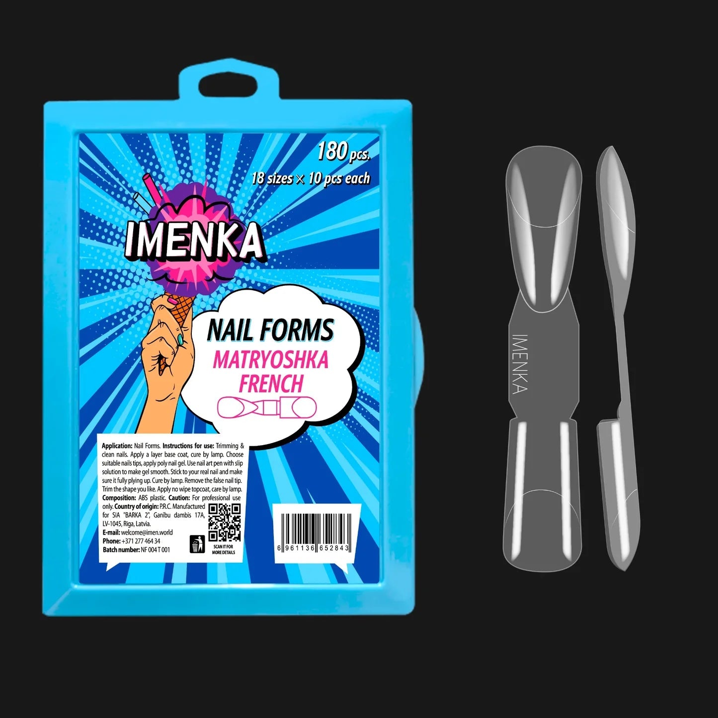 Imenka "Matryoshka French", 180pcs - Brands of I.Z.M