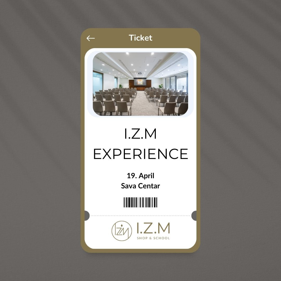 I.Z.M EXPERIENCE - Sava Centar - Brands of I.Z.M