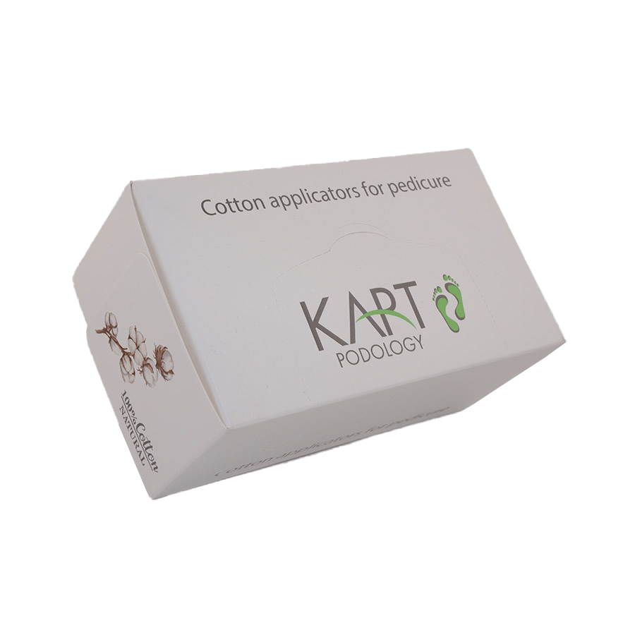 Pamučni aplikatori za pedikir KART 1 kutija (50 komada) 🟡 - Brands of I.Z.M