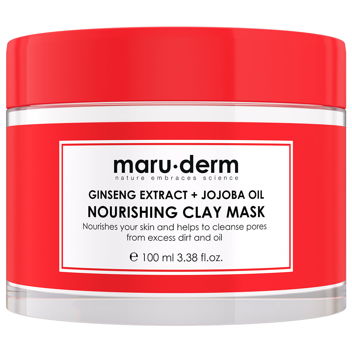 Ginseng Extract + Jojoba Oil Nourishing Clay Mask 100 ML