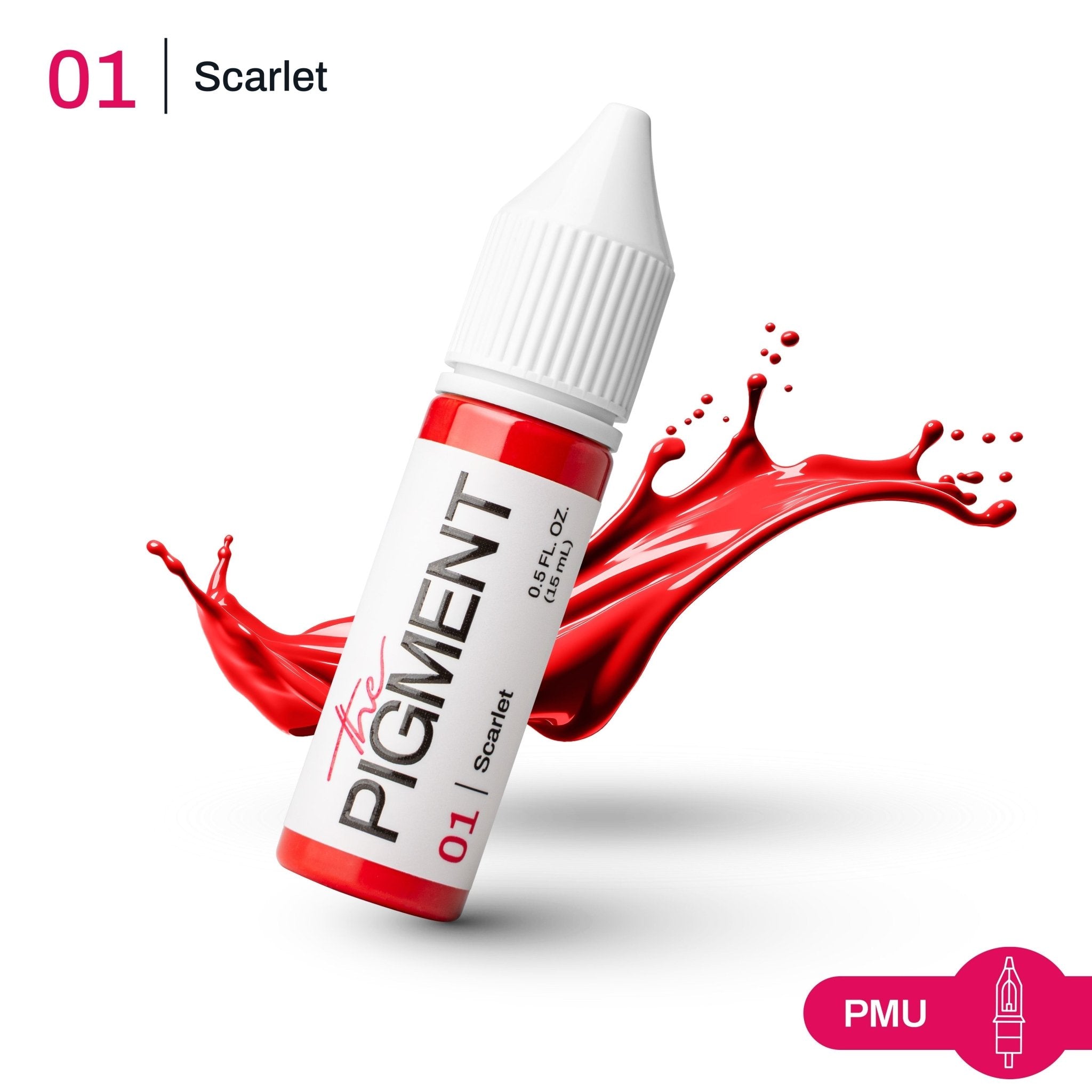 01 Scarlet - 15ml - Brands of I.Z.M