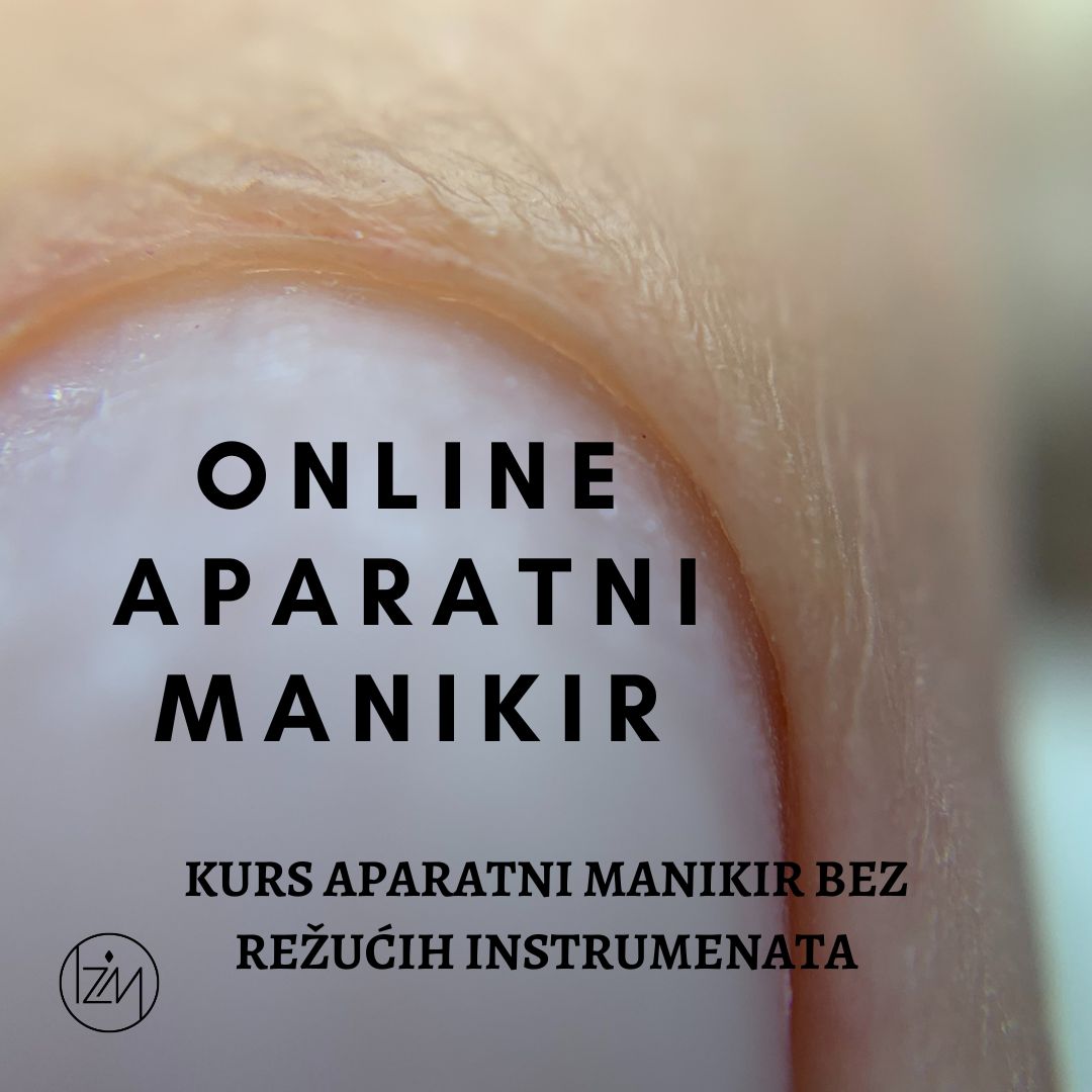 Aparatni Manikir Online Kurs + French tehnika + 🎁 5000rsd paket proizvoda 🎁