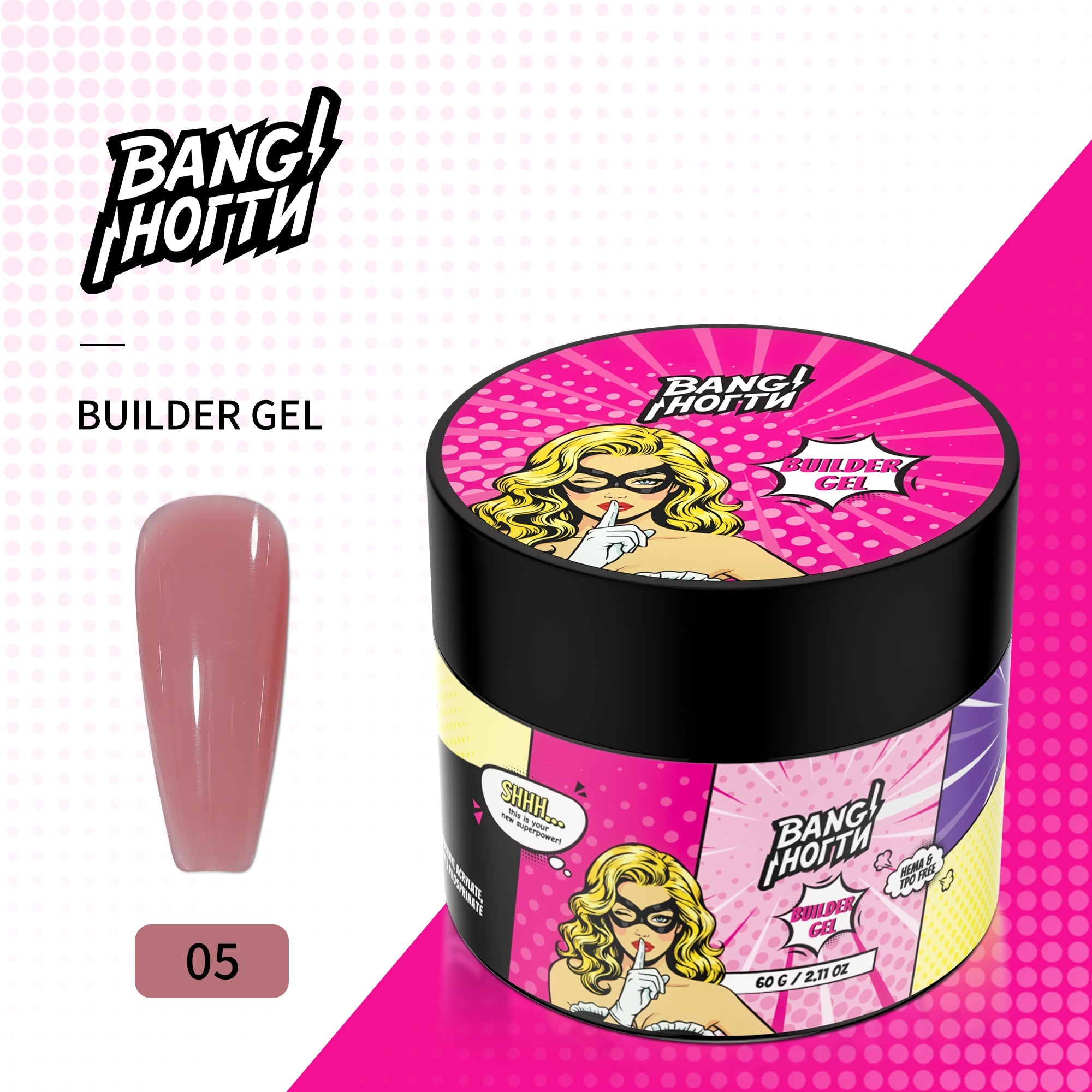 BANG - Builder Gel 60g - 05 - Brands of I.Z.M
