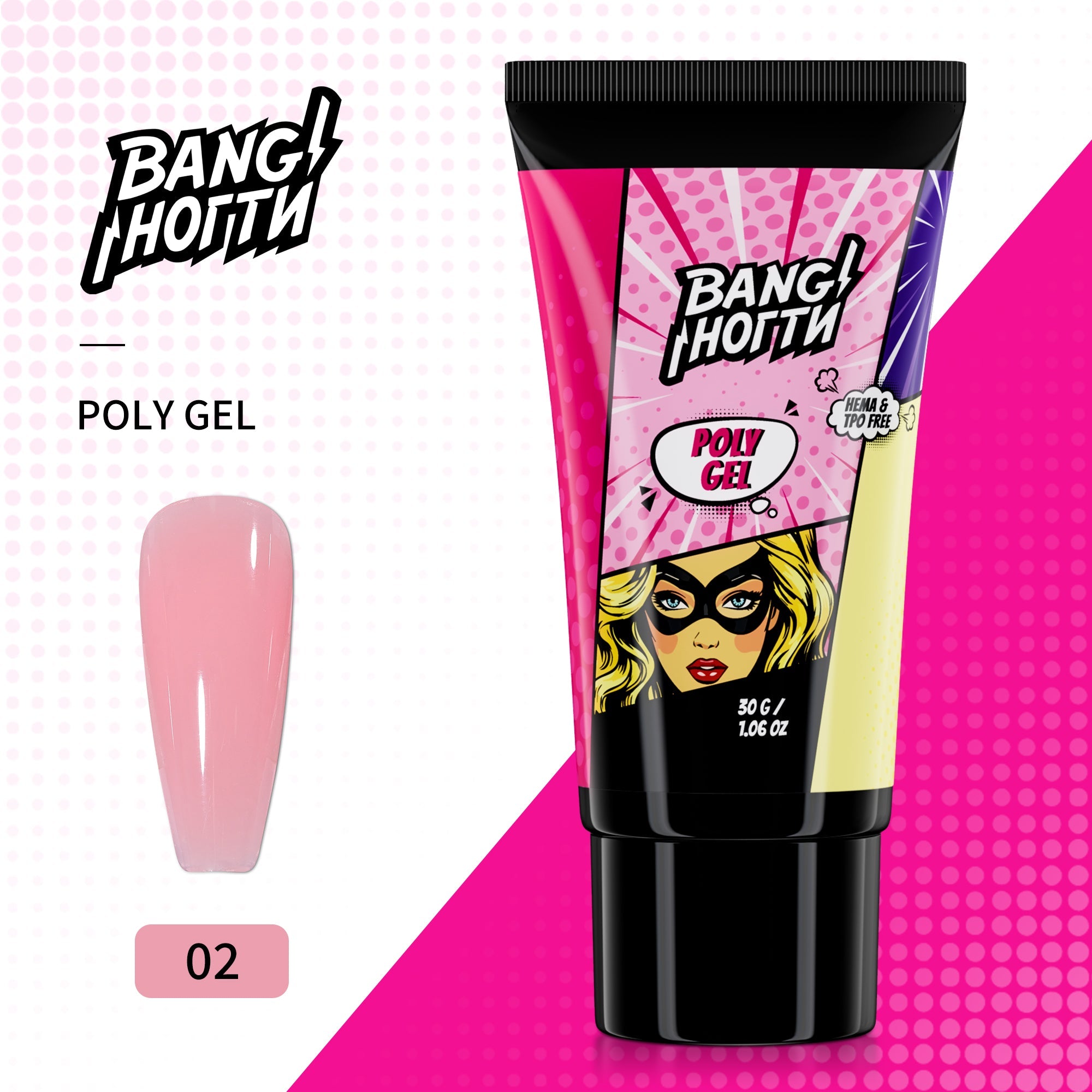 BANG - Poly Gel 30g - 02 - Brands of I.Z.M