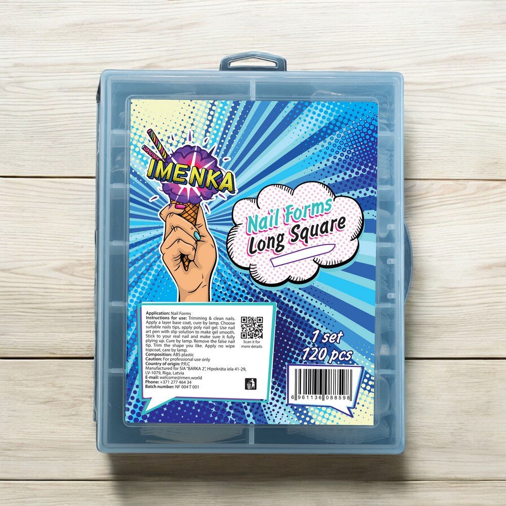 Imenka "Long Square", 120pcs - Brands of I.Z.M