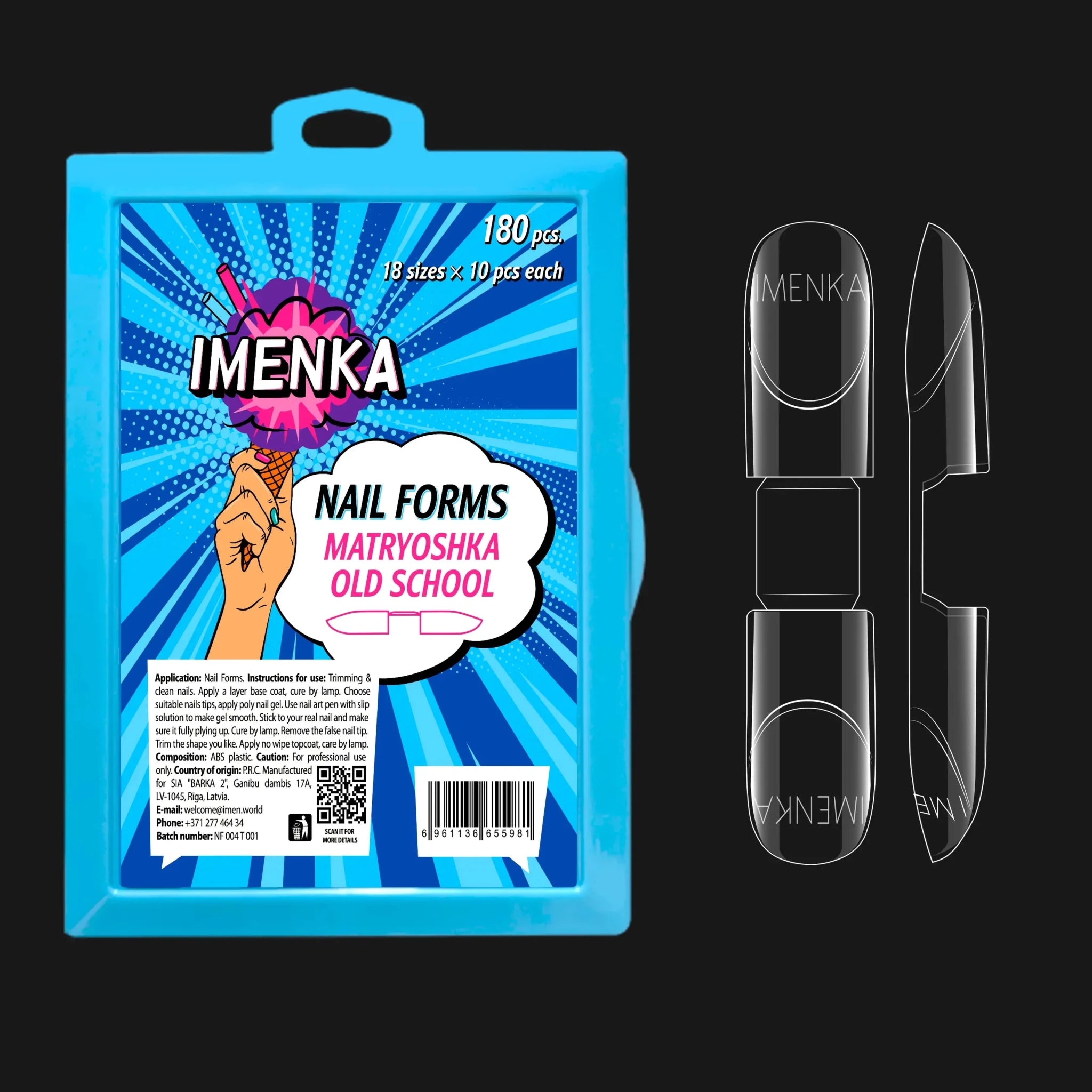 Imenka "Matryoshka Old School", 180pcs - Brands of I.Z.M