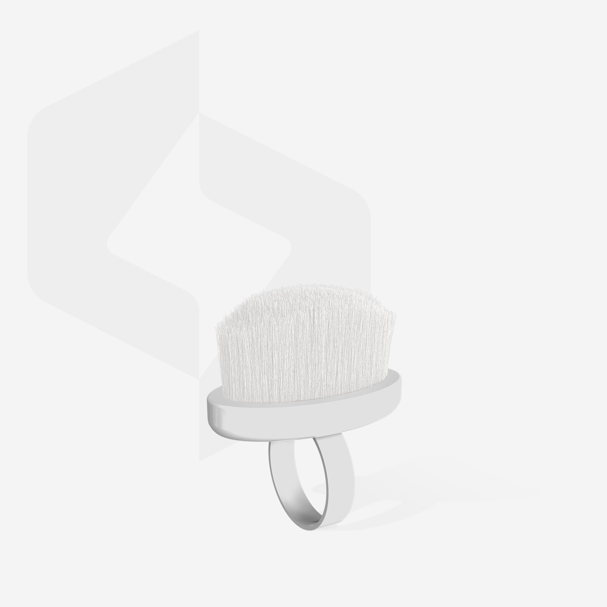 Prsten četkica za manikir EXPERT – mini četkica za uklanjanje prašine (10 kom) - Brands of I.Z.M