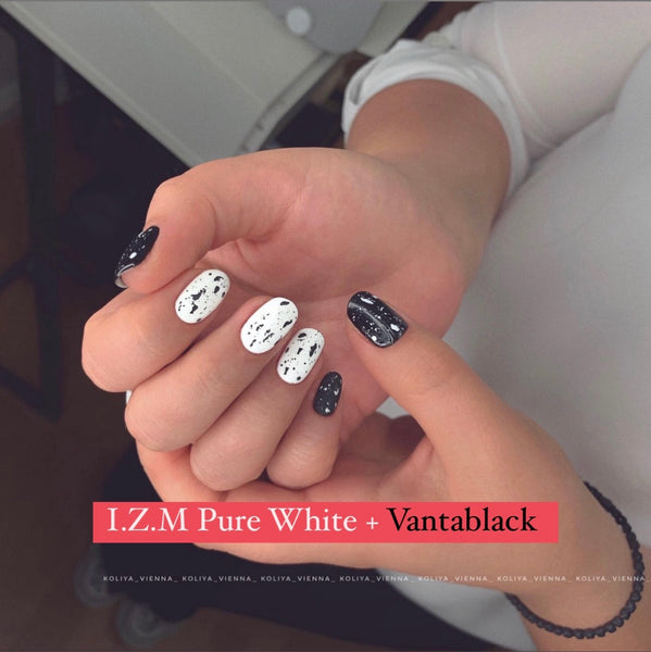 I.Z.M Pure White + Vantablack